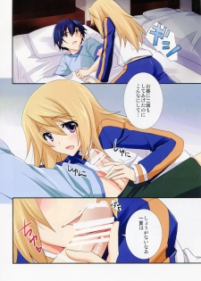 (C85) [CHAGASHI SAIBAN (Yamabuki Mook)] Naisho no Roommate (Infinite Stratos) - page 8