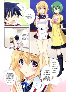 (C85) [Chagashi Saiban (Yamabuki Mook)] Naisho no Roommate | Secret Roommate (IS <Infinite Stratos>) [English] [RapidSwitch+Life4Kaoru] - page 22