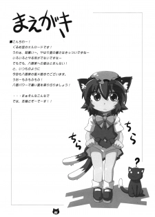 (C84) [Gurumedou (L-Road)] FOX&CAT Yakumoshiki (Touhou Project) - page 3