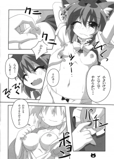 (C84) [Gurumedou (L-Road)] FOX&CAT Yakumoshiki (Touhou Project) - page 13