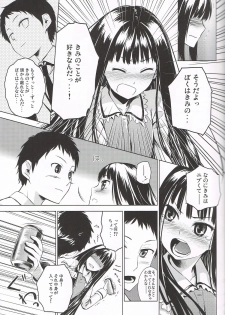 (C80) [crossray (Misato Nana)] Good Night, Sweethearts (Kami-sama no Memochou) - page 8