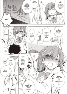 (C85) [Mono x Chro (Kokonoka)] Kamatte Hoshii no ☆ (Toaru Kagaku no Railgun) [English] [Natty Translations] - page 7