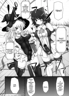 (Reitaisai 10) [Stapspats (Hisui)] Gensoukyou Futanari Cock Wrestling 2 - Reimu & Marisa VS Yuuka & Sanae (Touhou Project) [English] {doujin-moe.us} - page 37