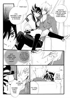 (SPARK3) [Rapan (Himuro Shizuku)] Sailor Fuku to Duel King (Yu-Gi-Oh! 5D's) [English] [utopia-doujinshi] - page 15