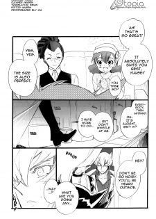 (SPARK3) [Rapan (Himuro Shizuku)] Sailor Fuku to Duel King (Yu-Gi-Oh! 5D's) [English] [utopia-doujinshi] - page 4