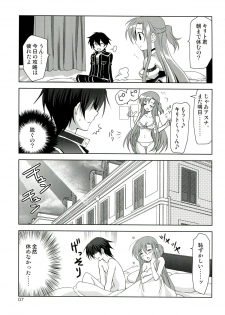 (COMIC1☆7) [Plum (Kanna)] ONE MORE LOVE (Sword Art Online) - page 7