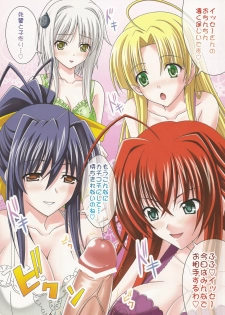 (COMIC1☆6) [Tamaranchi (Shinbo Tamaran)] euphoria～High SchoolD×D～ (High School DxD) - page 3