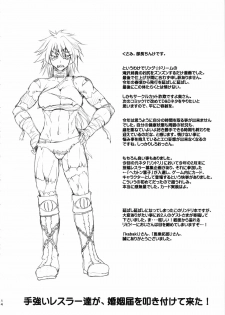 (C85) [SHD (Buchou Chinke, Bajou Takurou, kabaki etc)] Tegowai Wrestler-tachi ga Konin Todoke wo Tataki tsukete kita! (Ring Dream) - page 13