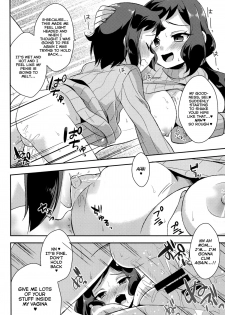 (C85) [R*kaffy (Aichi Shiho)] Mama Shiyo! (Gundam Build Fighters) [English] [Facedesk] - page 19