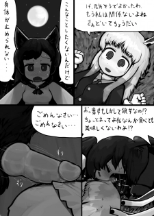 [Ninniku(Kari)] Chinko Kagerou-san x Futsuu Udonge no Mangetsu Manga (Touhou Project) - page 4