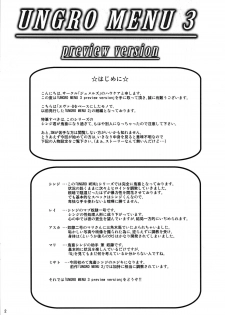 (C85) [Jumelles (Hawkear)] UNGRO MENU 3 preview version (Neon Genesis Evangelion) - page 2