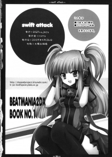 (COMIC1☆3) [DG Project (Tokonaru)] swift attack (beatmania IIDX) - page 17