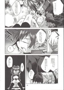 (C75) [DANGER=ZONE (Tokita Monta)] Naoto ga Mekakushi sare tari Kotoba Zeme sare chau H Bon. (Persona 4) - page 7