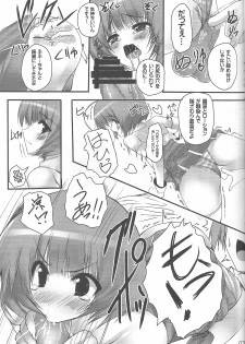 (C77) [SLASH (Mitsurugi Aoi)] Koi suru Musume wa Setsunaku te (THE IDOLM@STER) - page 8