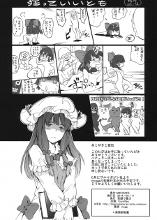 (Reitaisai 11) [Egao de Bouryoku (mogg)] MIKORAPE (Touhou Project) - page 21