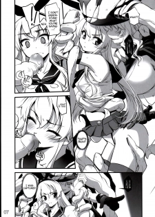 (C84) [G-Power! (SASAYUKi)] Shimakaze ga Rokaku Saremashita! | Shimakaze Has Been Captured! (Kantai Collection) [English] {doujin-moe.us} - page 6