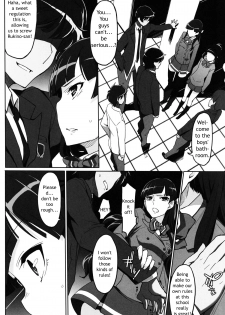 (C84) [Miyanchi (Miyagoe Yoshitsuki)] SODOM - Sakimori Gakuen Seishori Touban (Valvrave the Liberator) [English] - page 4