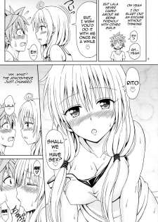 (C85) [Brain Dead (Eiji)] Yappari Lala ga Suki! (To Love-Ru Darkness) [English] {doujin-moe.us} - page 4