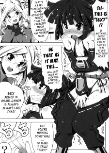 (C85) [Tataraba (Tsurugi Hagane)] MMO ni Okeru Rare Soubitte Ero Soubi no Koto da yo ne! | Rare Equipment in an MMO Means Erotic Equipment, Right!? (Log Horizon) [English] [YQII] - page 4