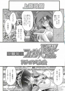 [Kamitou Masaki] Seirei Tokusou Fairy Saber W - Dragon Insatsu - page 9