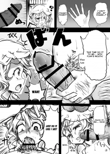 [Akitarainu (Chakkaman)] Aishite. KimoOta to Flan no Ero Hon | Love me. The Disgusting Otaku and Flan's Erotic Book (Touhou Project) [Digital] [English] - page 9