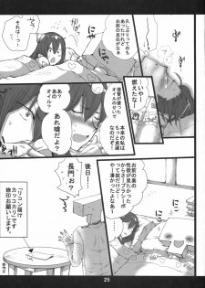 (COMIC1☆8) [Bakugeki Monkeys (Inugami Naoyuki)] Nagamon Niizuma Shuuchi (Kantai Collection) - page 24