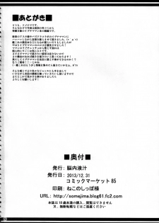 (C85) [Nounai Ekijiru (Somejima)] Konjuu Inshi San (Shinrabansho) - page 25