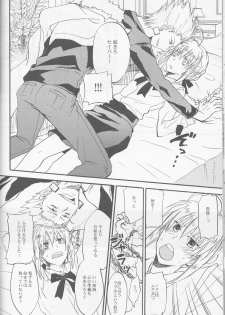 (C83) [OVERDOSE (Hashiba Yachi)] Warui Shinpu to Wagamama Ou (Fate/stay night) - page 27