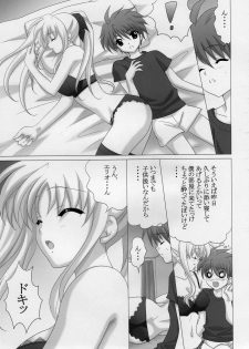 [Mikekodou (Mikeko)] Fate-san to H Shiyou (Mahou Shoujo Lyrical Nanoha) - page 4