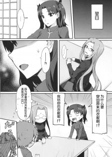 (C86) [S.S.L (Yanagi)] Rider-san to Tate Sweater. (Fate/hollow ataraxia) [Chinese] [脸肿汉化组] - page 19