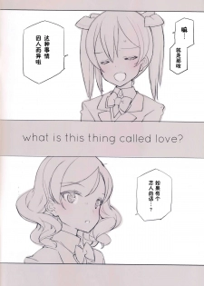 (C86) [SHOJO KISHIDAN (Oyari Ashito)] What is this thing called love? 1 (Love live!) [Chinese] [CE家族社] - page 4