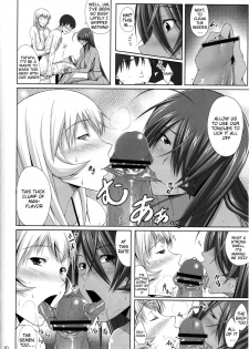 (C84) [Kikuya (Kimura Naoki)] H na Omise no Toku A Kyuu Toushi 2 Rinsha | H-Class Service from an A-Rank Fighter 2 (Ikkitousen) [English] {doujin-moe.us} - page 9