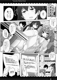 (C86) [Itou Life] Yawaraka ★ Patchouli-sama (Touhou Project) - page 3