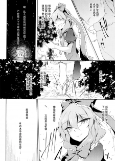 (C86) [GAULOISES BluE (Amano Chiharu)] *Chuui* Horeru to Yakui kara (Touhou Project) [Chinese] [CE家族社] - page 23