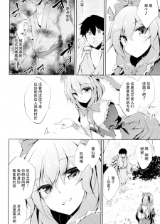 (C86) [GAULOISES BluE (Amano Chiharu)] *Chuui* Horeru to Yakui kara (Touhou Project) [Chinese] [CE家族社] - page 5