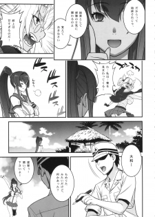 (C86) [Motchie Kingdom (Motchie)] Musashi no Dokidoki Daisakusen (Kantai Collection -KanColle-) - page 8