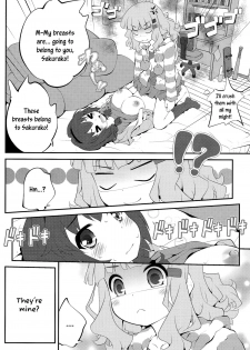 (C86) [Purimomo (Goyac)] Himegoto Flowers 7 (YuruYuri) [English] [Yuri-ism] - page 7