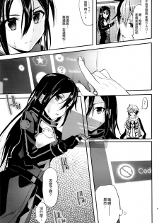 (C86) [Kawaisounako (Ichino, Yuyu)] Yosokusen o Koete (Sword Art Online) [Chinese] [空気系☆漢化] - page 8