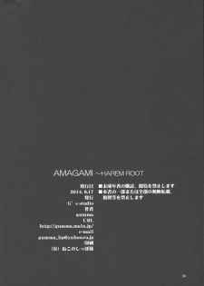 (C86) [G's Studio (Kisaragi Gunma)] AMAGAMI ~HAREM ROOT (Amagami) - page 34