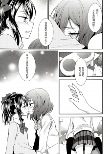 (C86) [Sweet Pea (Ooshima Tomo)] Sakashima no Taiyou ni Sasageru Ai no Uta | 献给倒阳的爱之诗 (Love Live!) [Chinese] [大岛智百合医院] - page 17