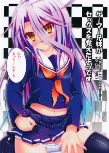 (C86)[Imitation Moon(Narumi Yuu)] Gema keimai ga sex wo oboeta youdesu (No game no life) [Chinese] [CE家族社] - page 2