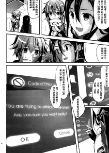 (C86) [Kawaisounako (Ichino, Yuyu)] Yosokusen o Koete (Sword Art Online) [Chinese] [脸肿汉化组] - page 9