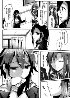 (C86) [Kawaisounako (Ichino, Yuyu)] Yosokusen o Koete (Sword Art Online) [Chinese] [脸肿汉化组] - page 5