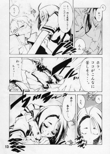 (SC18) [Batterken (Usuiken)] Shiroi Usagi to Kuroi Usagi (Rival Schools) - page 12
