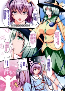 (C86) [+5 (Taka♂)] Seikan Paranoia (Touhou Project) [Chinese] [CE家族社] - page 4