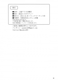 (C85) [Hadairo Rooibos Tea (Pandain)] Shokushu Chireiden ~Komeiji Satori~ (Touhou Project) - page 25