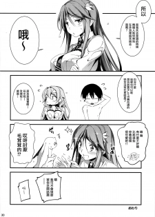 (C86) [Kikurage-ya (Kikurage)] KOI+KAN❤5 [Chinese] [无毒汉化组] - page 32