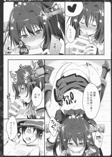 (C86) [Natsuiro Shoujo (Takanashi Haruto)] Yamato-san to Ecchi shiyou (Kantai Collection -KanColle-) - page 9