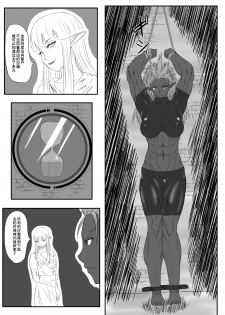 [Tick (Tickzou)] Kusuguri Goumon Taikyuu Hon ~Dark Elf Zokuchou Hen~ [Chinese] [狂笑汉化组] [Digital] - page 9