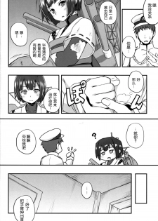 (C86) [ZENMAIN (Nejiro)] Hyuuga no Kimochi (Kantai Collection -KanColle-) [Chinese] [脸肿汉化组] - page 5